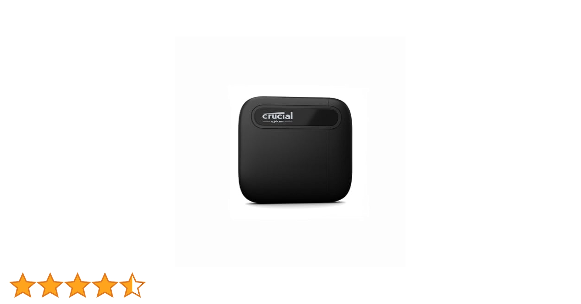 Crucial X6 2TB Portable SSD - High-Speed External Storage